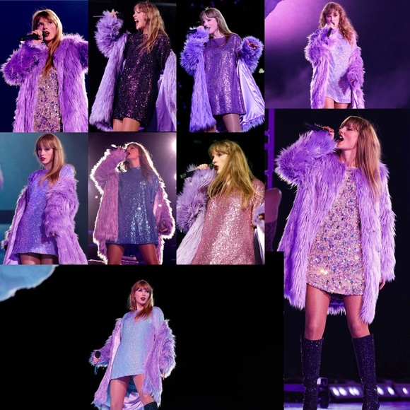 Plus Sequin Sleeve Shift Dress - Picture 6 of 6